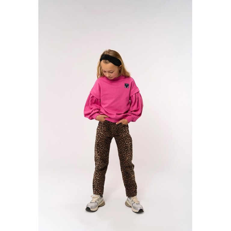 The New The New sweatshirt kind Posey Sweat Shirt Ibis Rose (roze)