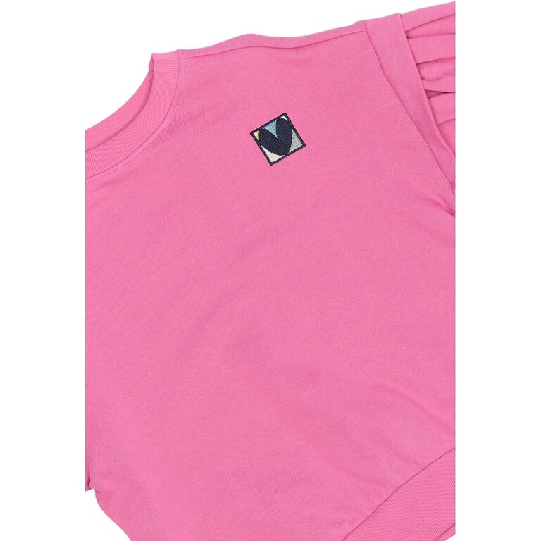 The New The New sweatshirt kind Posey Sweat Shirt Ibis Rose (roze)