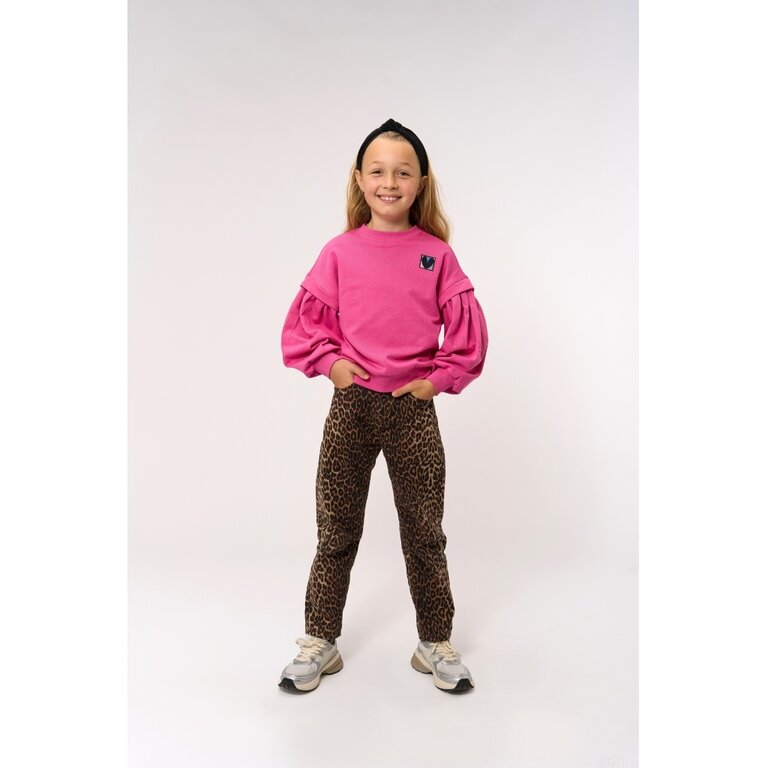 The New The New sweatshirt kind Posey Sweat Shirt Ibis Rose (roze)