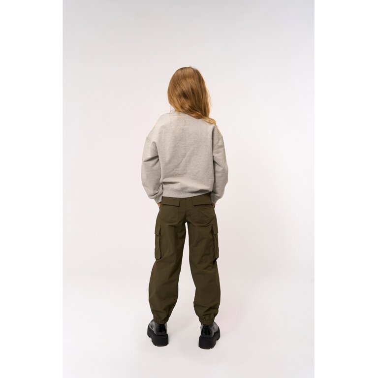 The New The New sweatshirt kind Pendra Sweatshirt Light Grey Melange (lichtgrijs gemêleerd)