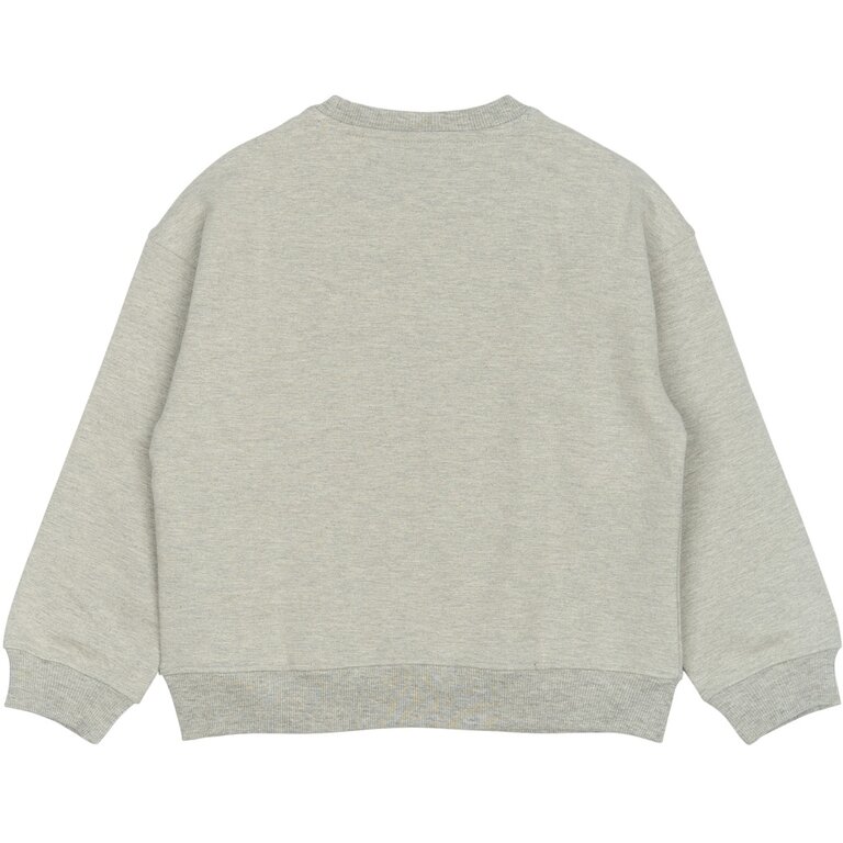 The New The New sweatshirt kind Pendra Sweatshirt Light Grey Melange (lichtgrijs gemêleerd)