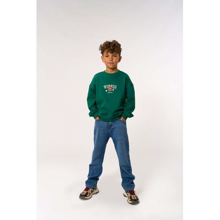 The New The New sweatshirt kind Paul Sweatshirt Alpine Green (groen)