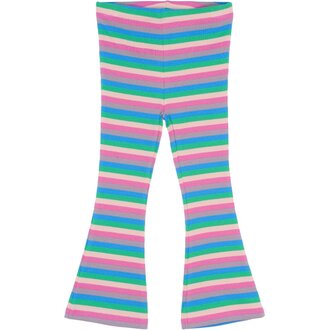 The New The New | Polly Flared Rib Pants | Multi striped