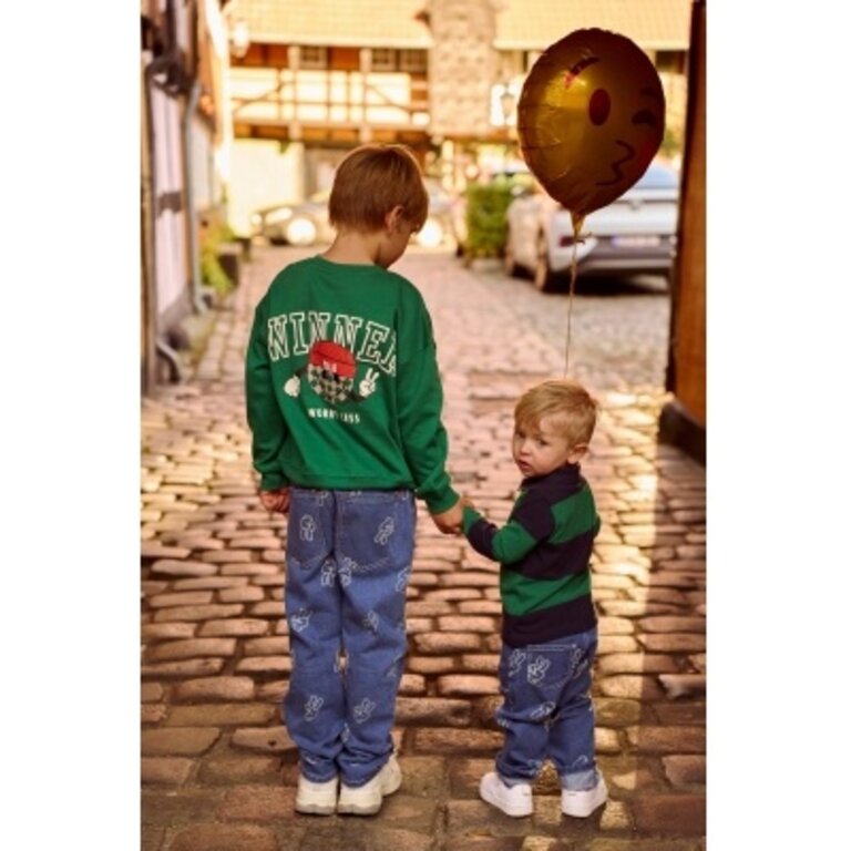 The New The New sweatshirt kind Paul Sweatshirt Alpine Green (groen)