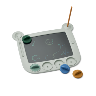 LIEWOOD Venzora Magic Drawing Board Stamps | Liewood | Dove Blue Multi Mix