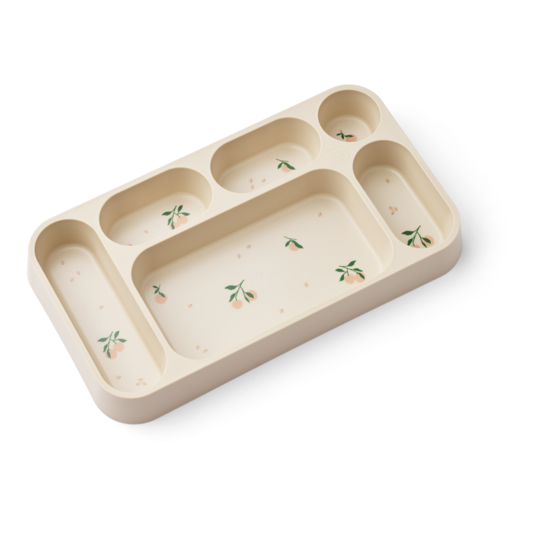 LIEWOOD Liewood | Mosu Divider Plate | Peach Sea Shell