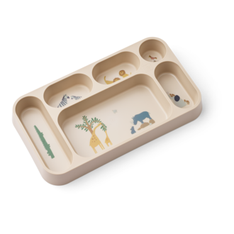 LIEWOOD Liewood | Mosu Divider Plate | All together Sandy