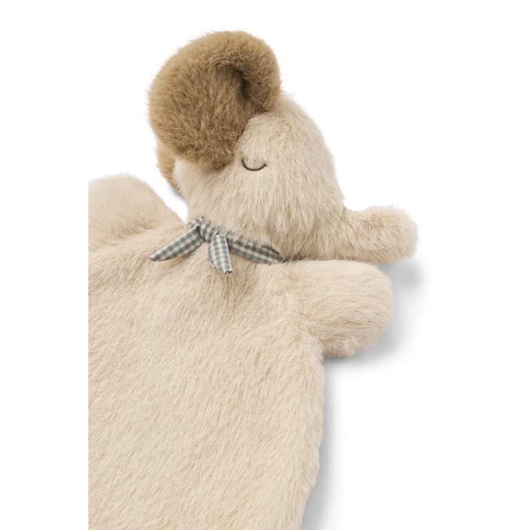 LIEWOOD LIEWOOD Roy knuffeldoek olifant Sandy / Zand knuffeldoekje
