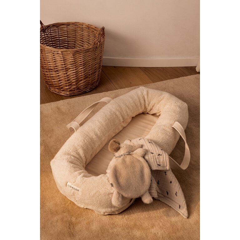 LIEWOOD LIEWOOD Roy knuffeldoek olifant Sandy / Zand knuffeldoekje