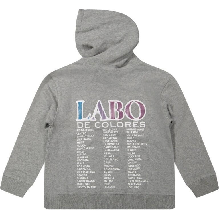 Labo de Colores LABO DE COLORES sweater jongen Hanno Greyish Lilac grijs
