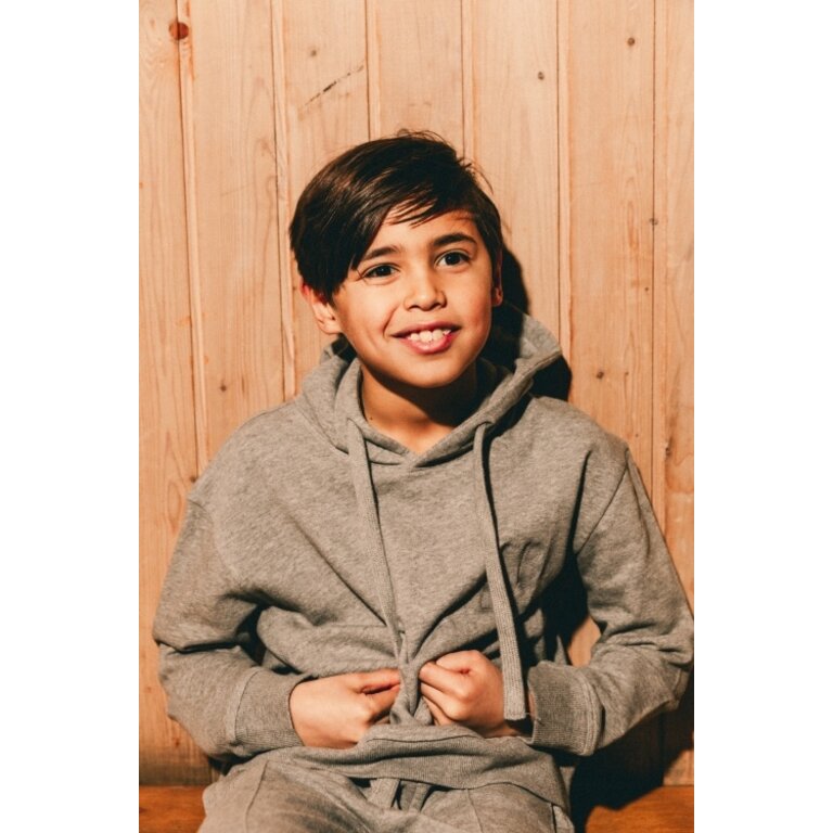 Labo de Colores LABO DE COLORES sweater jongen Hanno Greyish Lilac grijs