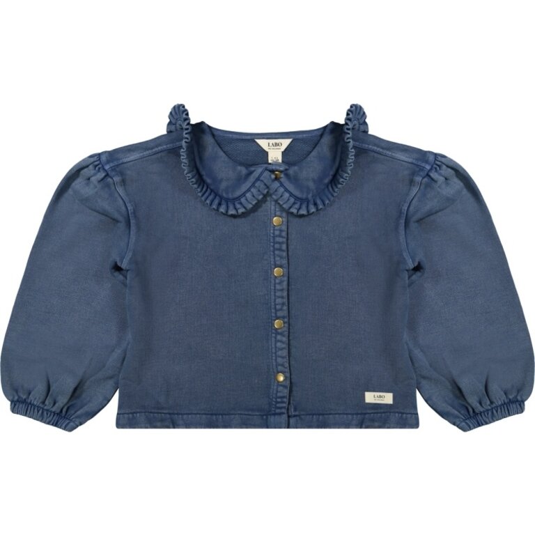 Labo de Colores Mea | Jacket | Blue denim Labo de Colores