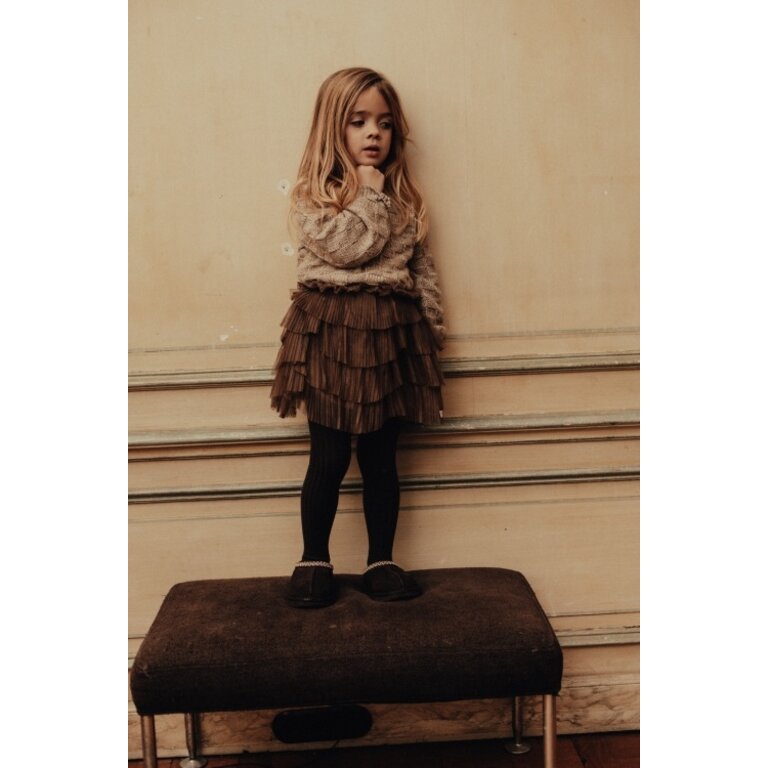 Baje Studio Novai | Skirt | Brown choco