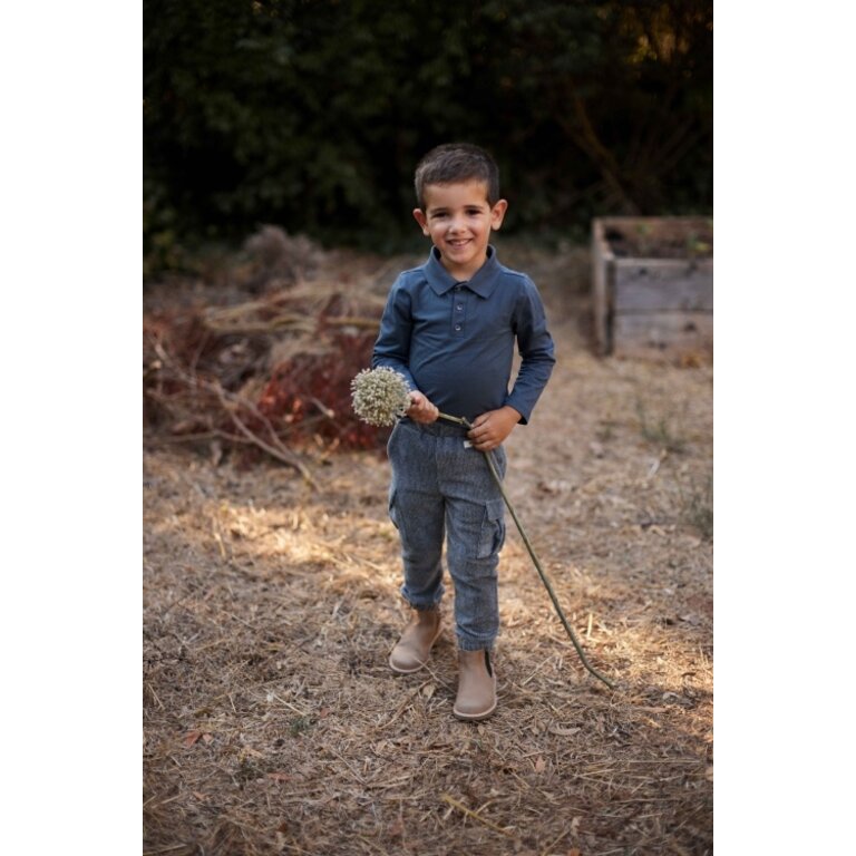 Baje Studio Broc | Polo | Blue vintage