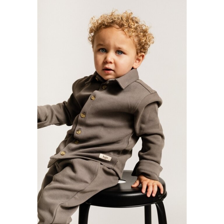 Baje Studio Wisley | Blouse | Grey steel dark