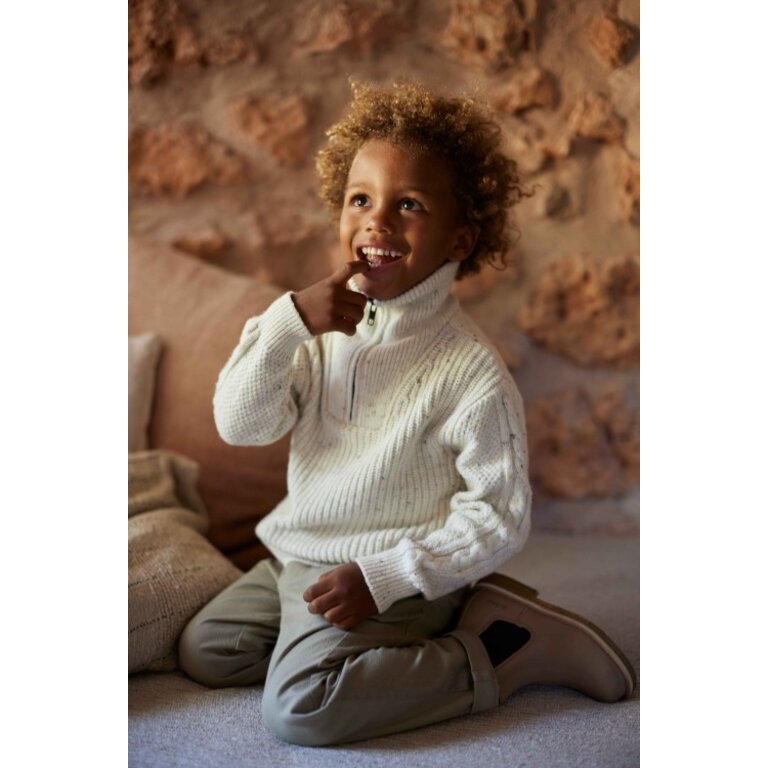 Baje Studio Lenn | Knitted Sweater | Sand desert multicolor