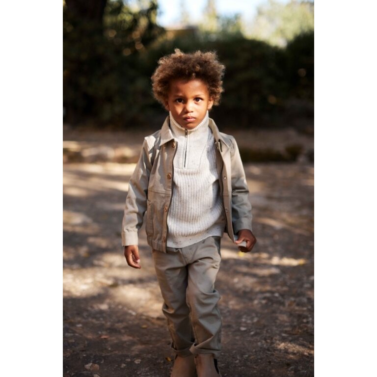 Baje Studio Lenn | Knitted Sweater | Sand desert multicolor