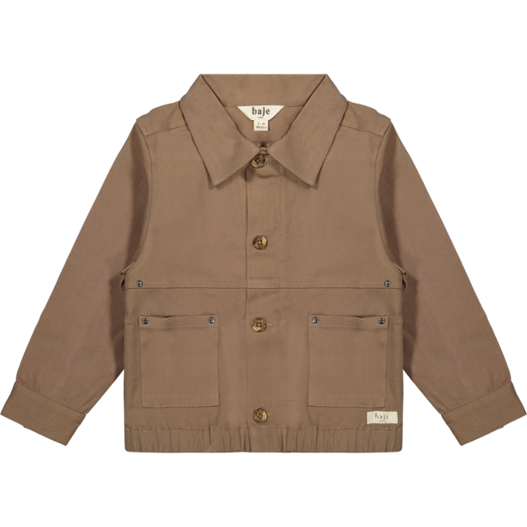 Baje Studio Aubin | Jacket | Brown cacao