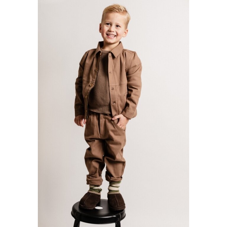 Baje Studio Aubin | Jacket | Brown cacao