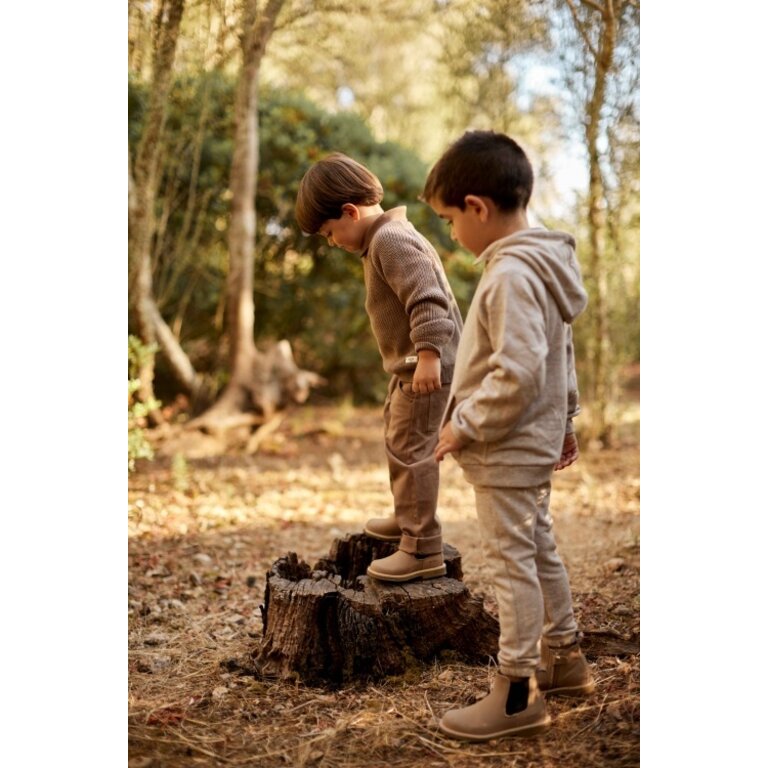 Baje Studio Prez | Hoodie | Sand melange multicolor Baje Studio