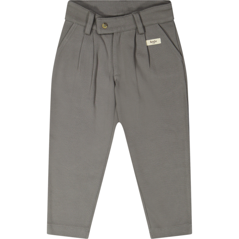 Baje Studio BAJE lange broek jongen Stone Grey Steel Dark grijs (valt groot)