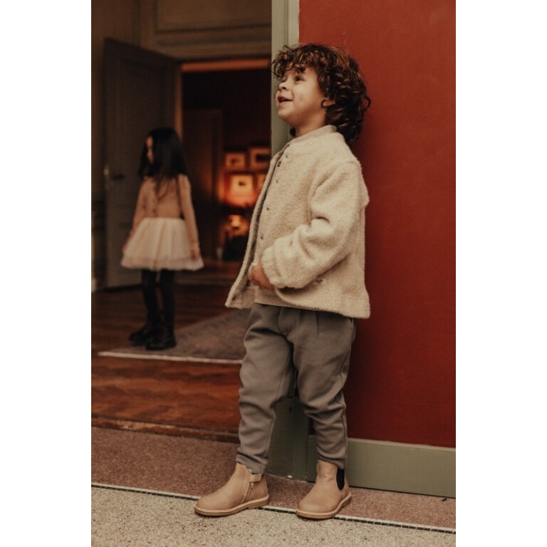 Baje Studio BAJE lange broek jongen Stone Grey Steel Dark grijs (valt groot)