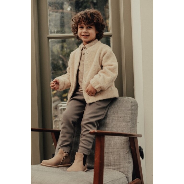 Baje Studio BAJE lange broek jongen Stone Grey Steel Dark grijs (valt groot)