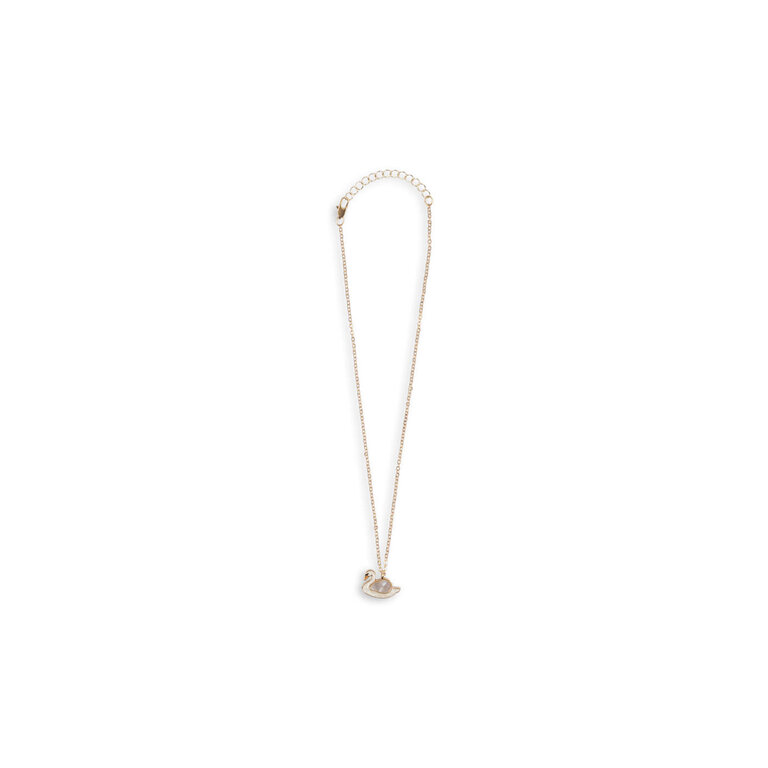 Konges Sløjd KONGES SLØJD sieradendoosje kind met ketting Swan zwaan sieraden