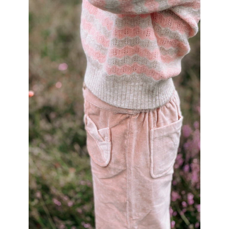 Emile et Ida Broek Emile et Ida | Pantalon Poches Tulipe | Broek Emile et Ida | Pantalon Poches Tulipe | Peony