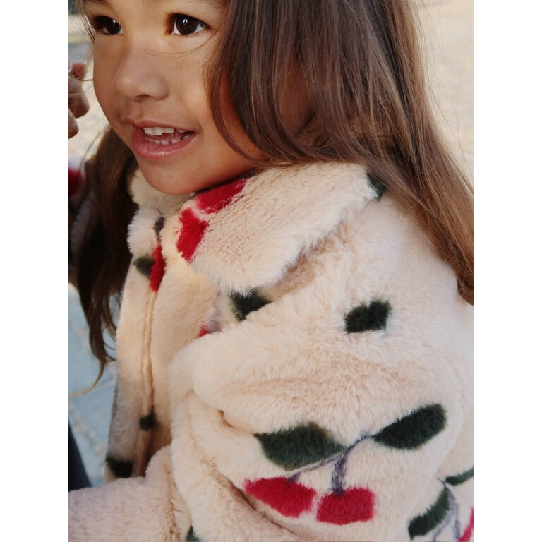 Konges Sløjd Fuzzie Coat | Ma Grande Cerise