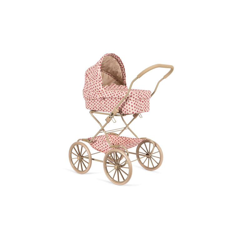 Konges Sløjd Konges Sløjd poppenwagen kind Doll Pram Rosie Rose roze