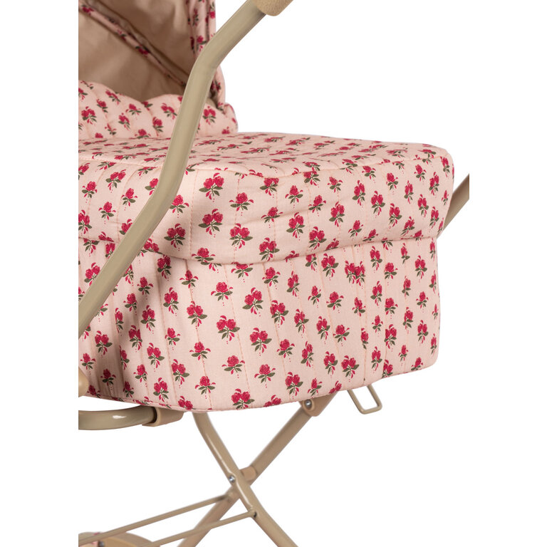 Konges Sløjd Konges Sløjd poppenwagen kind Doll Pram Rosie Rose roze