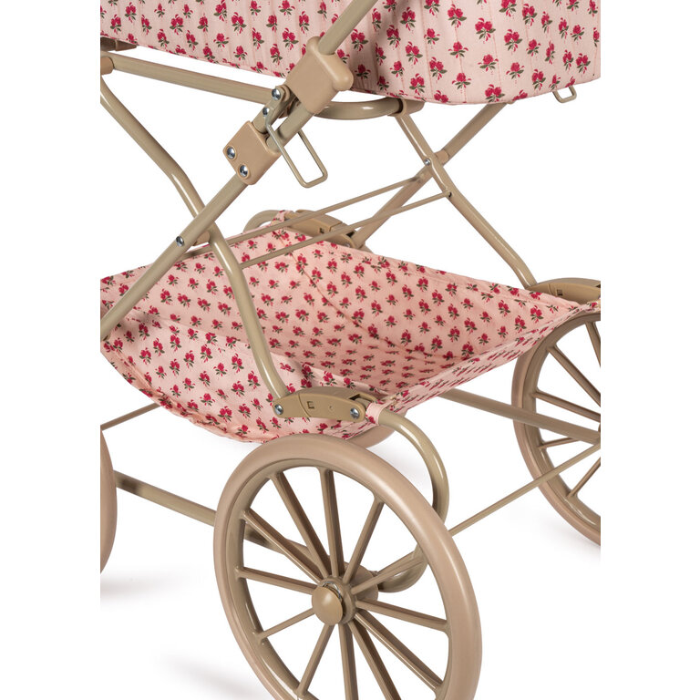 Konges Sløjd Konges Sløjd poppenwagen kind Doll Pram Rosie Rose roze