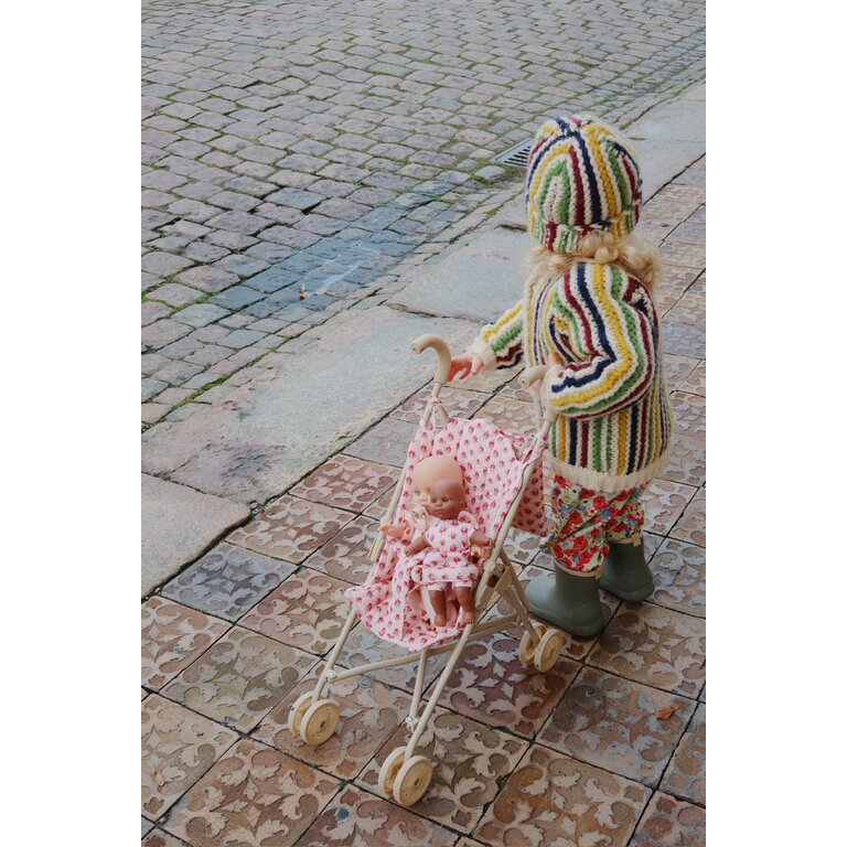 Konges Sløjd Konges Sløjd poppenwagen kind Doll Stroller Rosie Rose roze
