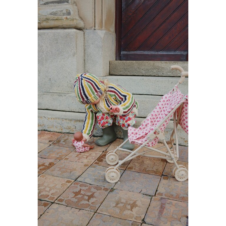 Konges Sløjd Konges Sløjd poppenwagen kind Doll Stroller Rosie Rose roze