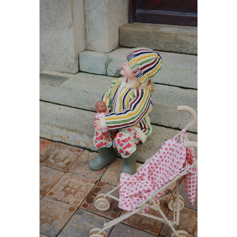 Konges Sløjd Konges Sløjd poppenwagen kind Doll Stroller Rosie Rose roze