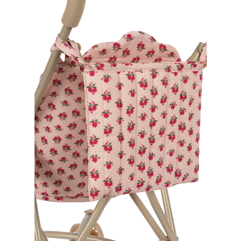 Konges Sløjd Konges Sløjd poppenwagen kind Doll Stroller Rosie Rose roze