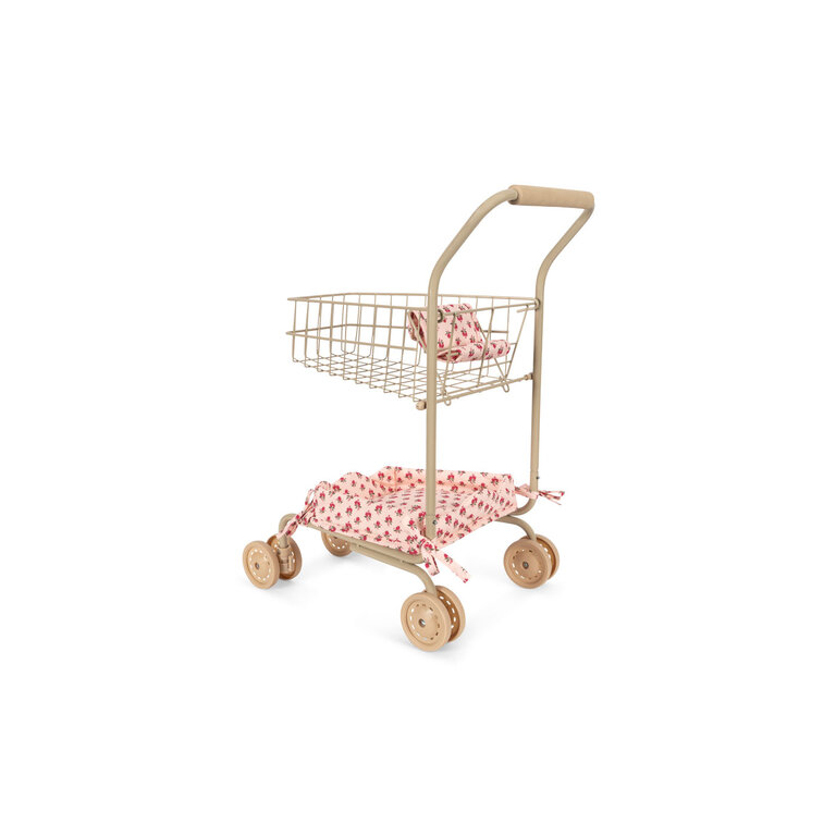 Konges Sløjd Konges Sløjd winkelwagen kind Kids Shopping Cart Rosie Rose (roze)