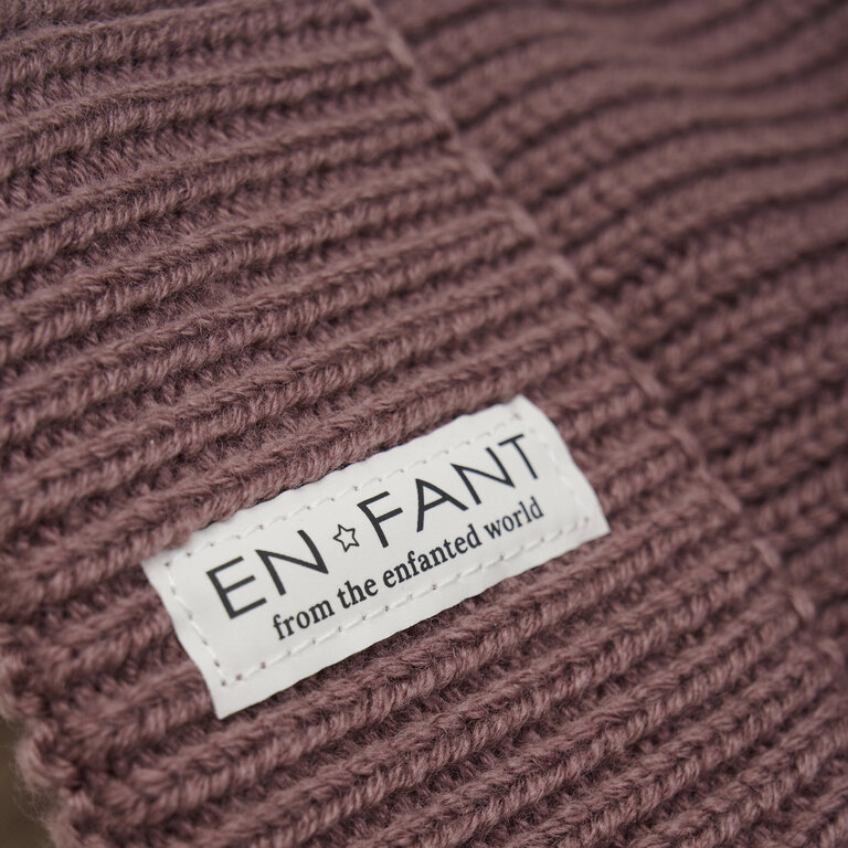 EN FANT Enfant | Muts Beanie | Roze Taupe