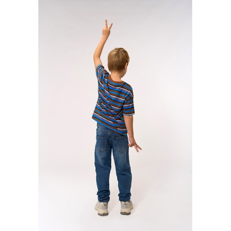 The New The New spijkerbroek kind Loose Fit Jeans (blauw)