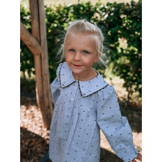 EMILE & IDA Jurk Emile et Ida | Robe Jacquard  Coeur