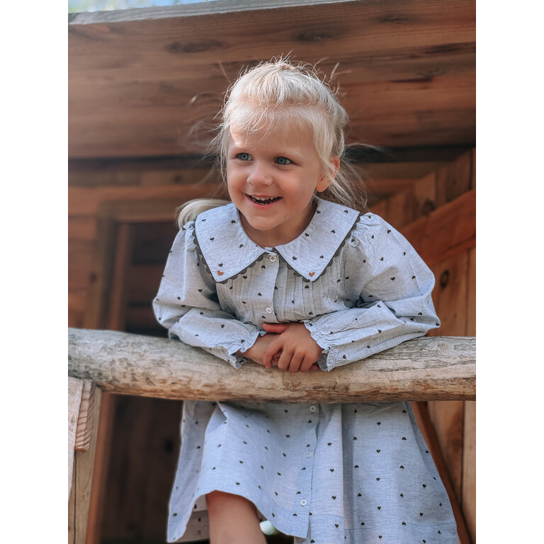 Emile et Ida Jurk Emile et Ida | Robe Jacquard  Coeur