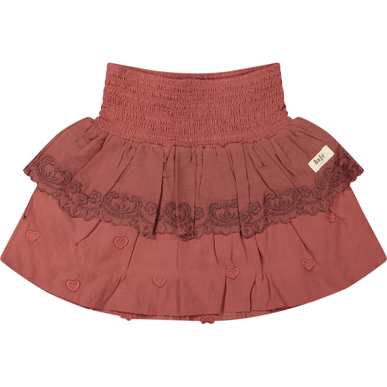 Baje Studio BAJE rokje meisje Paige Red Maroon rood (valt groot)