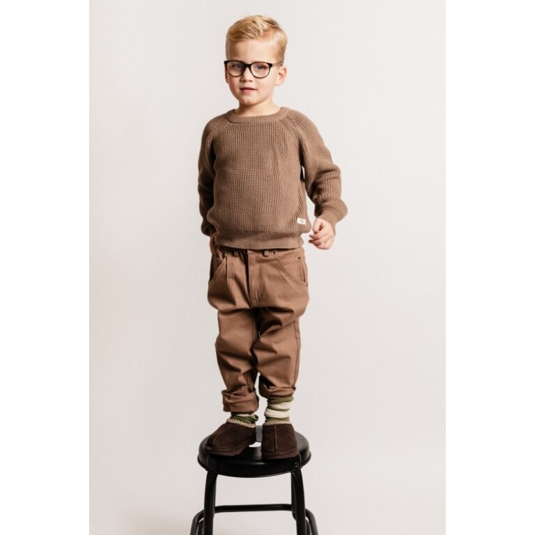 Baje Studio Thun | Sweater | Brown cacao Baje Studio (Valt groot)