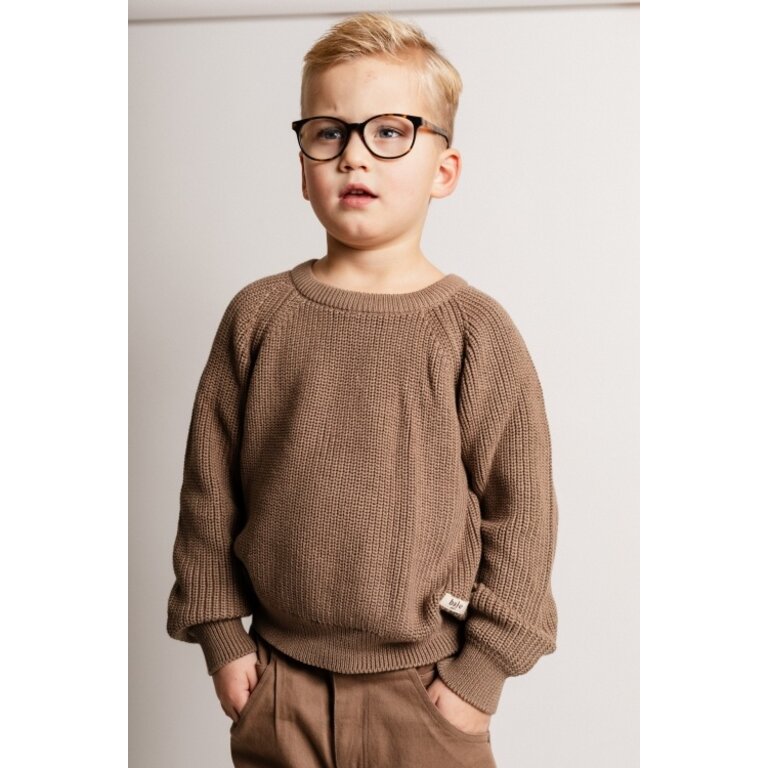 Baje Studio Thun | Sweater | Brown cacao Baje Studio