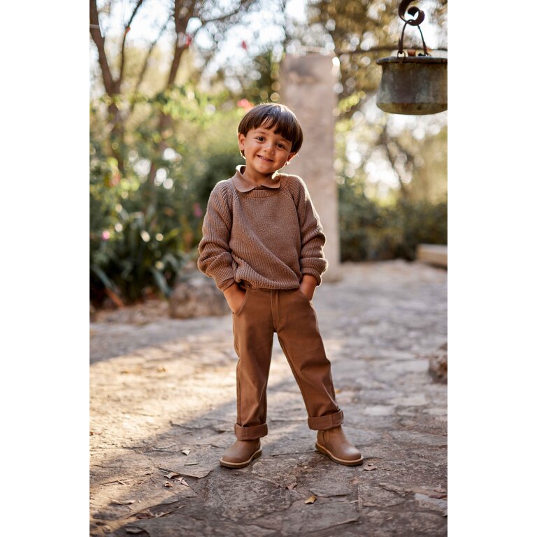 Baje Studio Thun | Sweater | Brown cacao Baje Studio (Valt groot)