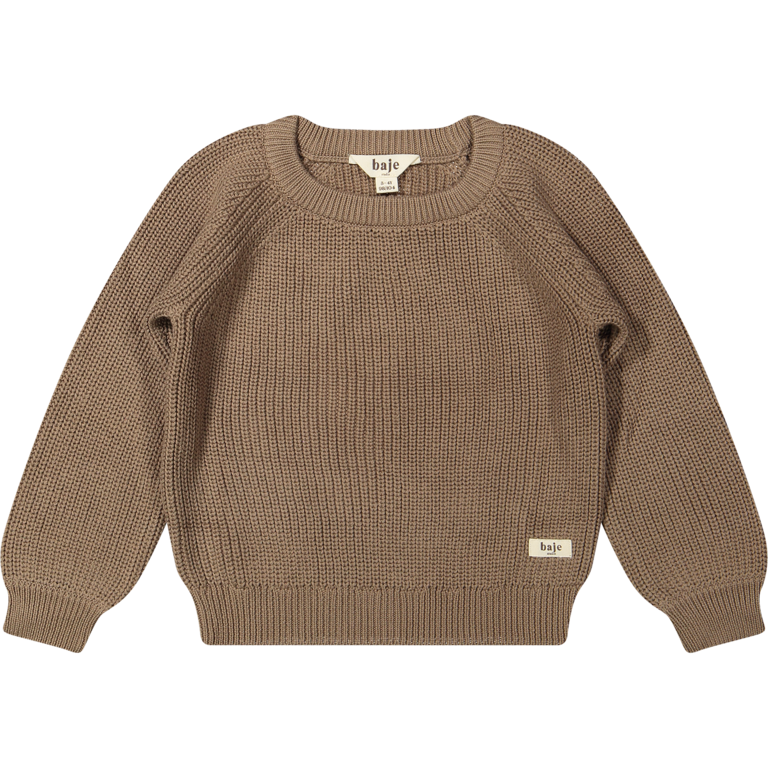 Baje Studio Thun | Sweater | Brown cacao Baje Studio