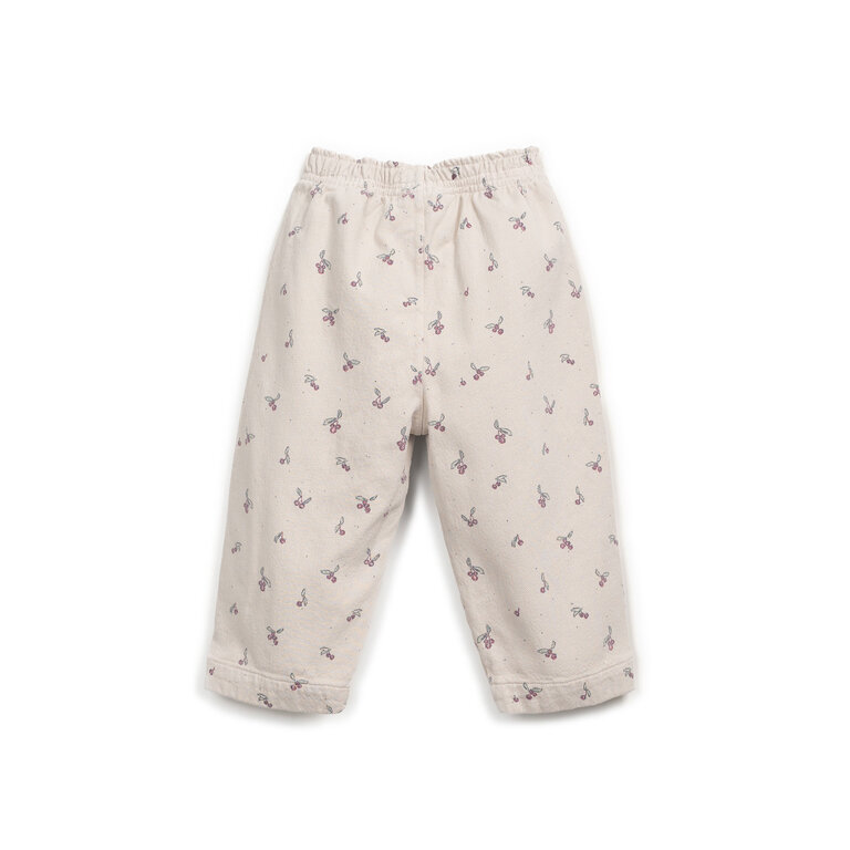 PLAY UP PLAY UP twill broek meisje Tones (beige met print)