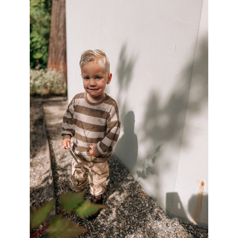 Levv LEVV broek jongen Tyler pants Sand zandkleur