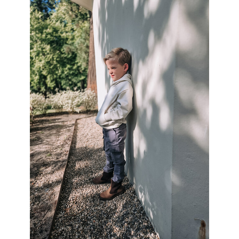 Levv LEVV broek jongen Tyler pants Antracite antraciet